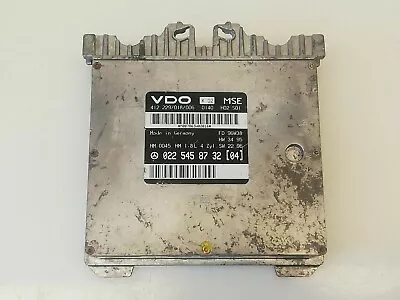 Mercedes Benz C 180 W202 Engine Control Unit 0225458732 04 VDO 412 229018006 K02 • $247