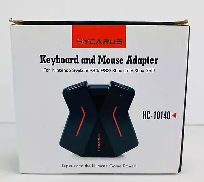 Hycarus Keyboard & Mouse Adapter Nintendo Switch PS4 PS3 Xbox One & 360 HC-10140 • $29.47