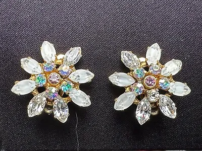 Magnificent French Vintage Christian LACROIX Clip-on Earrings - Collection Bride • $314.30