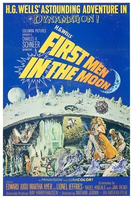 First Men In The Moon - Poster - 11 X17 Or 12 X18  Buy Any 2 Get Any 1 Free!!! • $11.75