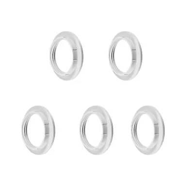 5 X Black Or White Light Shade Collar Ring Adaptor E27 / E14 Lamp Bulb Holder • £8.38