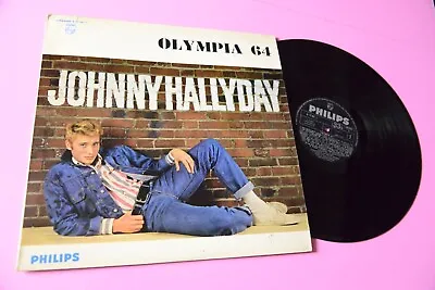 Johnny Hallyday LP OLYMPIA 64 Orig Italy 1964 NM Toooppp • $911.55