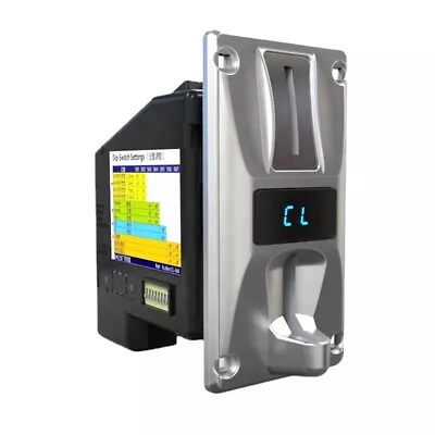 CL-168 Vending Machine CPU Electronic Multi Coin Acceptor With Silver Plated • $95.65