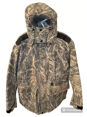 BROWNING Mossy Oak Shadow Grass Jacket GORE-TEX Detachable Hood Size XL Lined • $90
