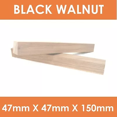 WOODTURNING SPINDLE  BLANKS - 150mm X 47mm X 47mm CHOOSE YOUR OWN SPECIES • £5.51