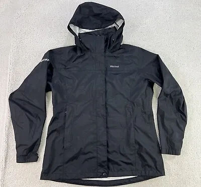 MARMOT Rain Jacket Coat Windbreaker Lightweight Hooded Womens Large Doterra • $35.99