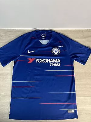 £24.99 • Buy Chelsea 2018/2019 Home Football Shirt Nike Soccer Jersey Size M Adult