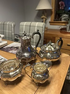 Walker And Hall Sheffield Silver Coffee And Teapot Set • £80