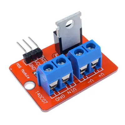 2PCS MOSFET Button IRF520 MOSFET Driver Module For Arduino ARM Raspberry Pi • $1.72