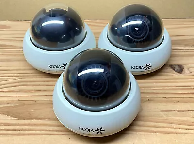 Lot Of 3 VICON V3FCD-24 Dome CCTV Cameras Made In Japan • $75