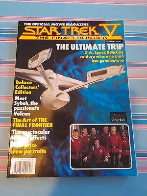 £1.99 • Buy Vintage Star Trek V 5 The Final Frontier Official Movie Magazine 1989