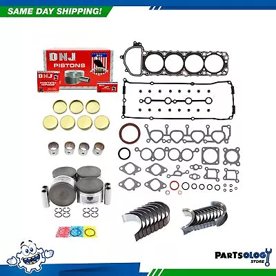 DNJ EK653 Engine Rebuild Kit For 94-98 Nissan 240SX 2.4L L4 DOHC 16v KA24DE • $999.99