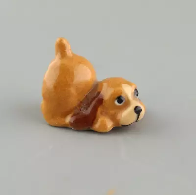 Vintage Hagen Renaker Disney Cocker Spaniel Puppy Dog Playing Butt Up • $12