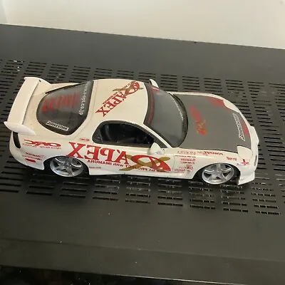 Hotworks Racing Factory 1/24 Mazda Rx7 Fd3s D1 Drift Car White Apex • $95