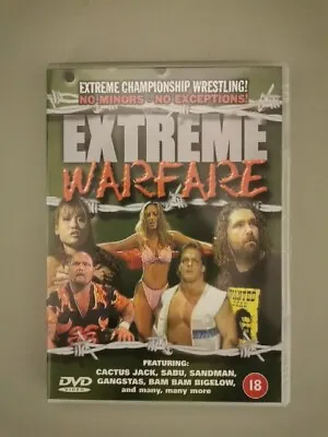 EXTREME CHAMPIONSHIP WRESTLING ECW Extreme Warfare Dvd • £23.99