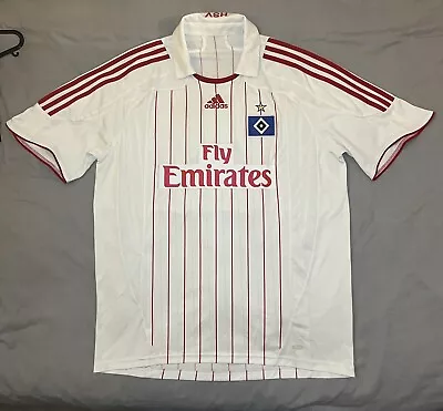 Hamburger SV Home Shirt Classic Genuine Football Shirt- Adidas Large • £35