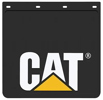 1x Genuine Caterpillar CAT Mud Flap 60x60cm Truck Mudflap 4x4 4WD Ute • $119