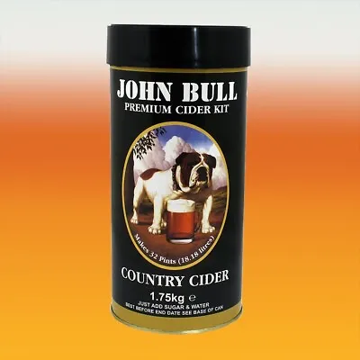 John Bull 1.8kg - Country Cider - 40 Pint Home Brew Ingredient Kit • £22.05