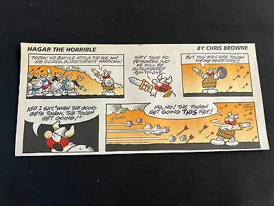 #11 HAGAR THE HORRIBLE By Chris Browne Sunday Third Page Strip June 22 1997 • $1.99