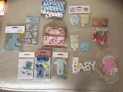 Baby Card Making Embellishments Stickers • £5