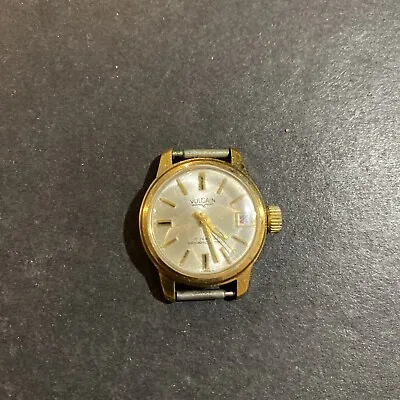 Vtg Vulcain 17 Jewel Shockprotected Mechanical Watch • $79.99