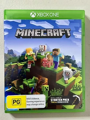 Minecraft Xbox One Edition - Microsoft Xbox One Game- Tested & Working Free Post • $24.95