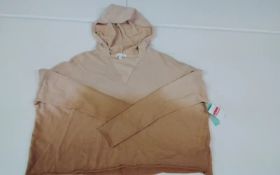 $1.97 • Buy Abound Women's Hooded Ombre Sweater Rust 2XS