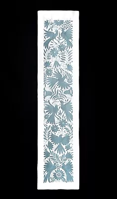 Beautiful Embroidered Otomi Table Runner. Mexican Textile. Tenango De Doria. • $149.90