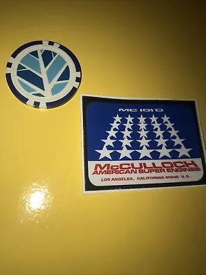 McCulloch 101D Decal • $15