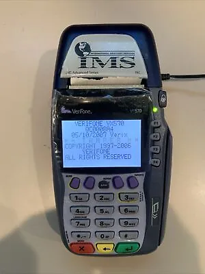 VeriFone Credit Card Terminal Vx 570 Omni 5700 • $12