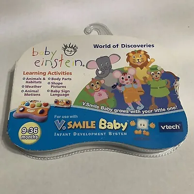 Baby Einstein World Of Discoveries V Smile Baby Smartridge NEW Game  • $10.79