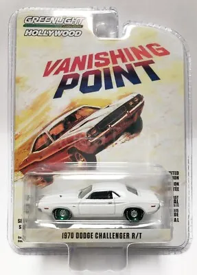 Greenlight Hollywood 1/64 Vanishing Point 1970 Dodge Challenger R/T 44820A Chase • $34.99