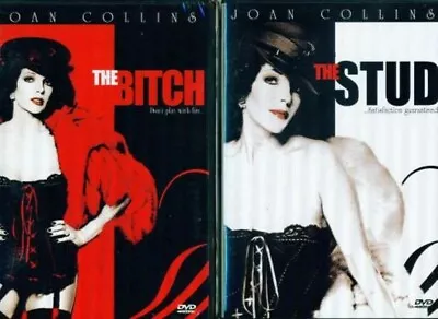 JOAN COLLINS DOUBLE: Sexy The Bitch And The Stud-Mark Burns- NEW 2 DVD • $80.27