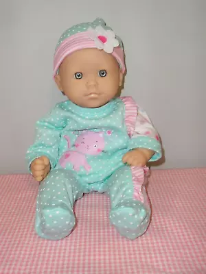 Adorable Vinyl & Cloth Snookums Baby Doll By Corolle Mattel 1996 • $19.99