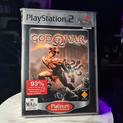 God Of War PLAYSTATION 2 PS2 Platinum Complete AUS PAL GAME VGC SONY • $49.95