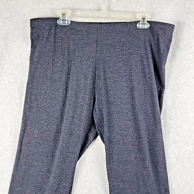 Love Crazy Leggings Womens Sz 3X Dark Gray Comfort Soft Everyday Casual • £6.23