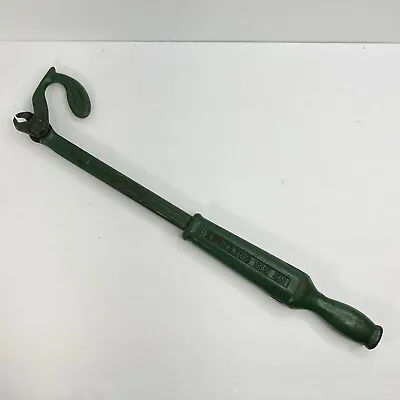 Vintage Greenlee No. 515 Cast Iron Nail Puller Pull Hammer Rockford Tool GREEN • $49.95
