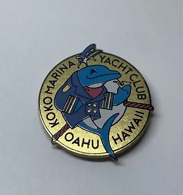 Koko Marina Yacht Club Oahu Hawaii Lapel Pin (I) • $12.99