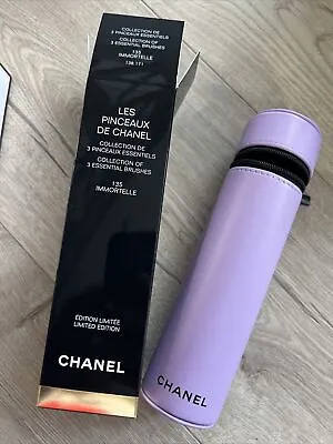 £250 • Buy Chanel Les Pinceaux De Chanel Brush Set - IMMORTELLE Lilac 135 Limited Brand New