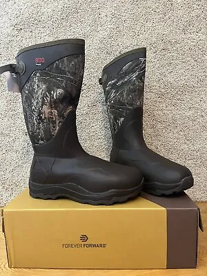 LaCrosse Men’s 14 Alpha Agility 17”800G Neoprene Mossy Oak Country Hunting Boots • $155