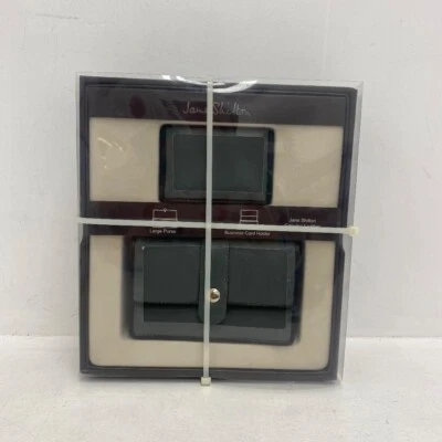 £6.99 • Buy Jane Shilton Purse & Card Holder Grey Leather Wk10