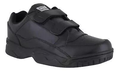 Gaudi Sports Mens Leather Black Touch Fasten Trainers Shoes • £24.99