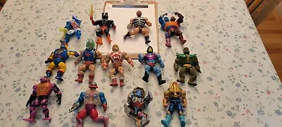 Large Lot Of 13Vintage Masters Of The Universe He Man MOTU Action Figures Mattel • $99.99