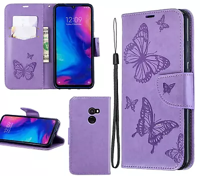 Xiaomi Mi Mix 2 Wallet Case Embossed Pu Leather Twin Butterfly • $7.50