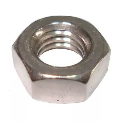 Metric Fine Pitch Thread Hexagon Nut DIN934 M8 M10 M12 M16 Stainless Steel • £1.86