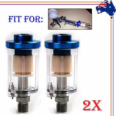 2X 1/4  Inline Air Compressor Filter Separator Regulator Oil Water Trap AU • $22.79