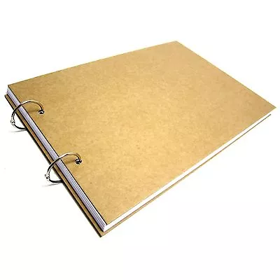 £17.99 • Buy A3/A4/A5 Refillable Binding Ring Scrapbook, Photo Album, Guest Book, Display