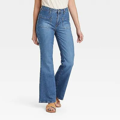 Women's High-Rise Flare Jeans - Universal Thread • $19.99