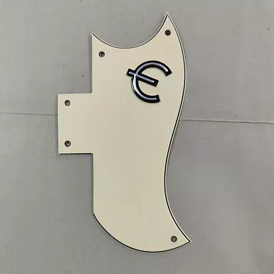 Guitar Parts For US Epiphone G400 Pro Guitar Pickguard & E LogoVintage Yellow • $9.09