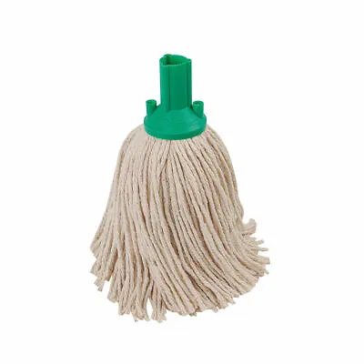 £4.49 • Buy Green Exel Socket Mop Head - 200gm 16PY - Pure Cotton Yarn - CHSA Approved